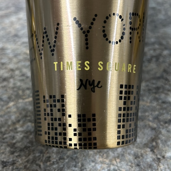Starbucks NEW YORK Times Square Golden Travel Cup Tumbler Stainless Steel - Picture 10 of 11